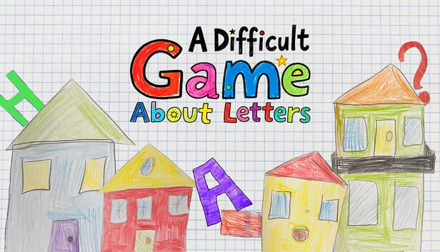 关于字母的困难游戏（A Difficult Game About Letters） 游戏封面