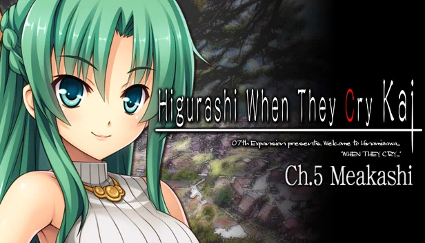 寒蝉鸣泣之时 奉 第五章 目明篇（Higurashi When They Cry Hou - Ch.5 Meakashi） 游戏封面