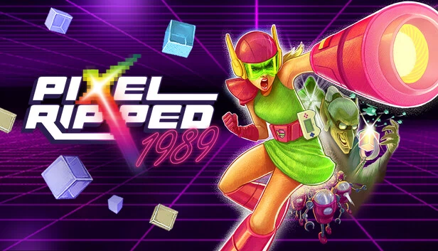 像素入侵1989（Pixel Ripped 1989） 游戏封面