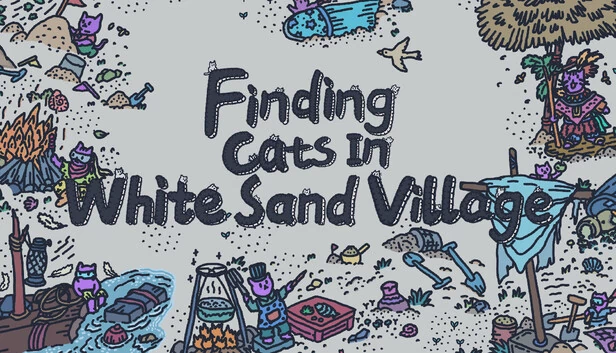 在白沙村寻找猫咪(Finding Cats In White Sand Village) 游戏封面