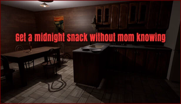 趁妈妈不知道时吃午夜零食（Get a midnight snack without mom knowing） 游戏封面