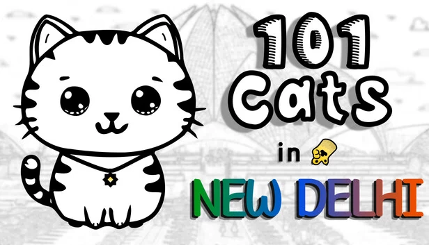隐藏宠物：新德里101只猫（Hidden Pets: 101 Cats in New Delhi） 游戏封面