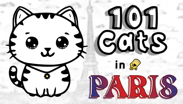 隐藏宠物：巴黎的101只猫（Hidden Pets: 101 Cats in Paris） 游戏封面