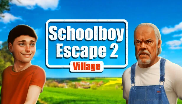 小学生逃脱2:村庄(Schoolboy Escape 2: Village) 游戏封面