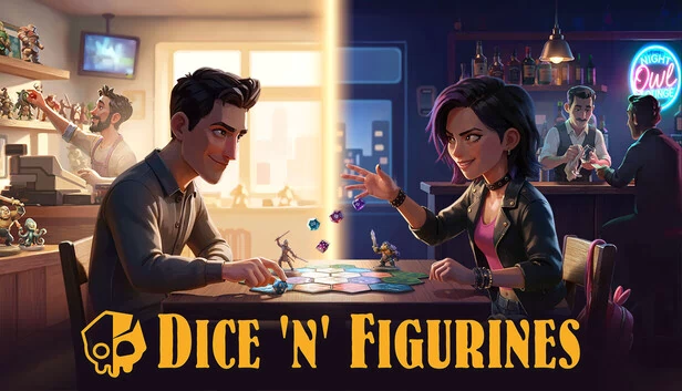 骰子与人偶：商业生活模拟器（Dice ’n’ Figurines: Business Life Simulator） 游戏封面