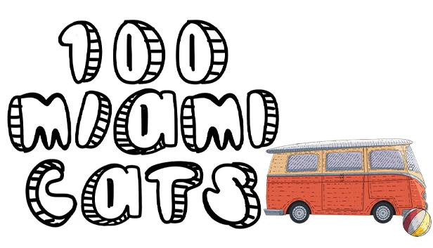 100只迈阿密猫（100 Miami Cats） 游戏封面