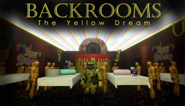 后室：黄色梦境（Backrooms: The Yellow Dream） 游戏封面
