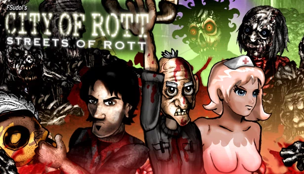 腐烂之城：腐烂之街（City of Rott: Streets of Rott） 游戏封面
