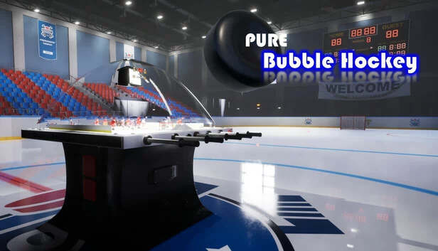 纯泡泡冰球（Pure Bubble Hockey） 游戏封面