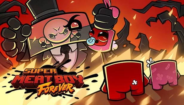 超级食肉男孩 永远（Super Meat Boy Forever） 游戏封面