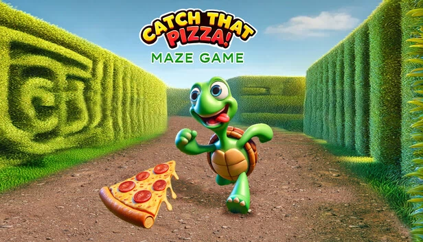 抓住那个披萨！迷宫游戏（Catch That Pizza! Maze Game） 游戏封面