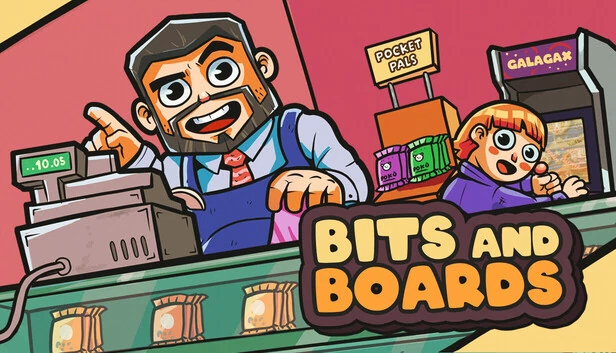 Bits and Boards - 游戏商店模拟器（Bits and Boards - Game Store Simulator） 游戏封面