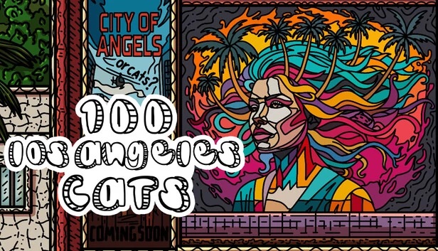 100只洛杉矶猫咪（100 Los Angeles Cats） 游戏封面