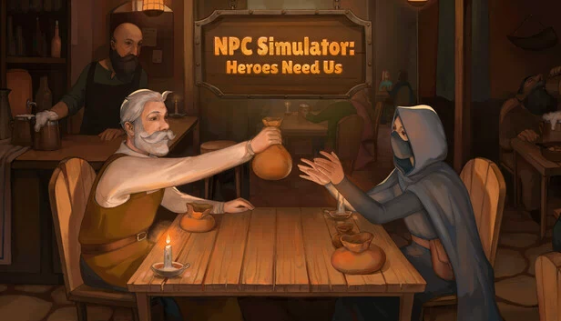 NPC模拟器：英雄需要我们（NPC Simulator: Heroes Need Us） 游戏封面
