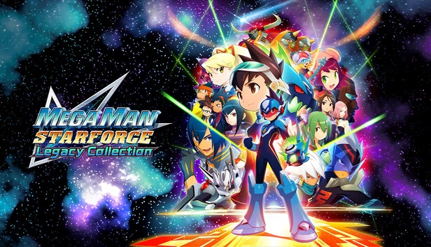 洛克人EXE 流星遗产合集(Mega Man Star Force Legacy Collection) 游戏封面