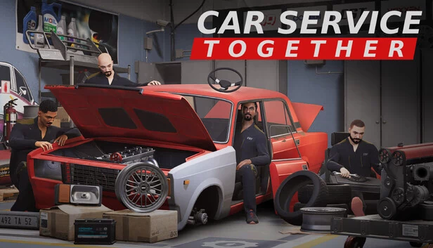 修车吧!兄弟!(Car Service Together) 游戏封面