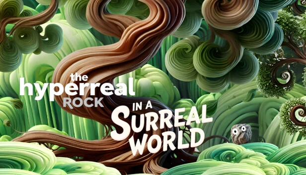 超现实世界中的超真实摇滚（The Hyperreal Rock in a Surreal World） 游戏封面