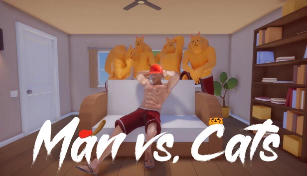 人类大战猫咪（Man vs. Cats） 游戏封面