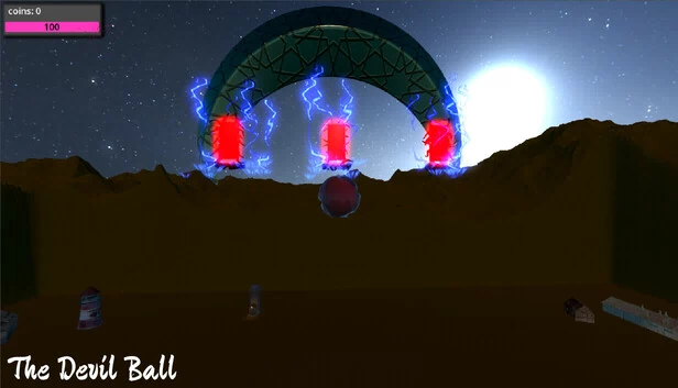 恶魔球（The Devil Ball） 游戏封面