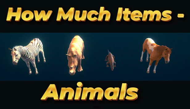 How Much Items - Animals 游戏封面