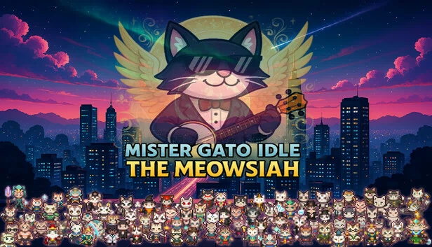 猫咪先生：闲置喵救世主（Mister Gato Idle - The Meowsiah） 游戏封面