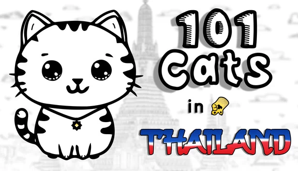 隐藏宠物：泰国101只猫（Hidden Pets: 101 Cats in Thailand） 游戏封面