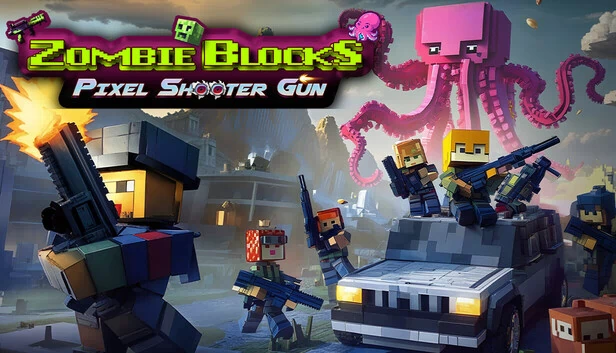 僵尸方块：像素射击枪（Zombie Blocks: Pixel Shooter Gun） 游戏封面