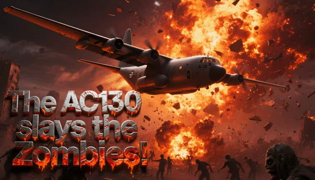 AC130 屠杀僵尸（The AC130 slays the zombies.） 游戏封面