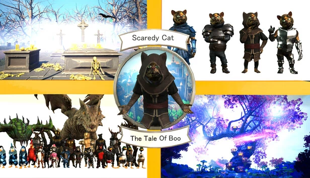 胆小鬼：布的故事（Scaredy Cat: The tale of Boo） 游戏封面