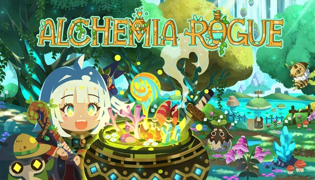 炼金术士罗格：米娅与神秘迷宫（Alchemia Rogue: Mia and the Mystery Labyrinth） 游戏封面