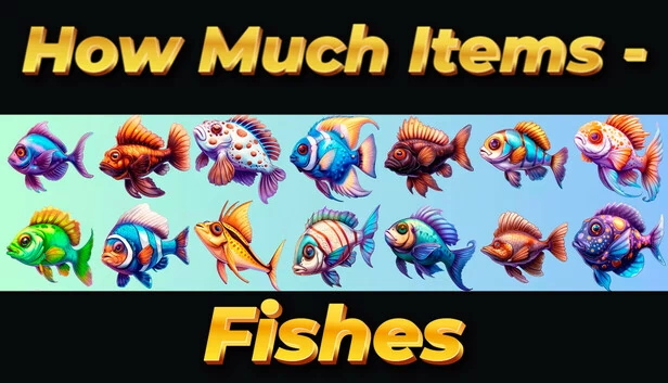How Much Items - Fishes 游戏封面