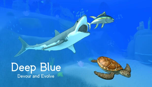 深蓝：吞噬与进化（Deep Blue: Devour and Evolve） 游戏封面