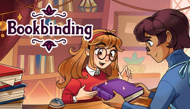Bookbinding – Dark Cozy Sim 游戏封面