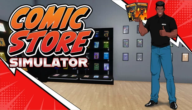 漫画店模拟器（Comic Store Simulator） 游戏封面