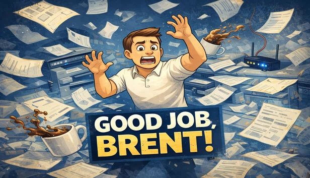 干得好，布伦特！（Good Job Brent!） 游戏封面