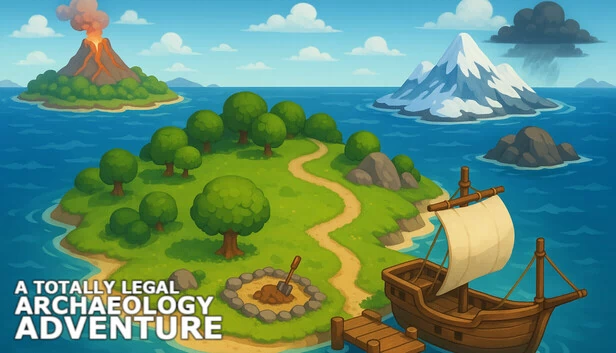 完全合法的考古冒险（A Totally Legal Archaeology Adventure） 游戏封面