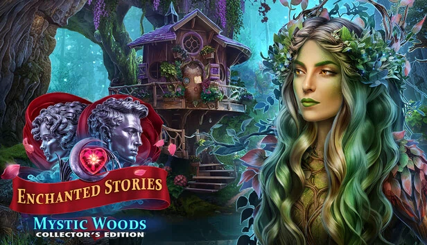 魔法故事：神秘森林 收藏版（Enchanted Stories: Mystic Woods Collector's Edition） 游戏封面