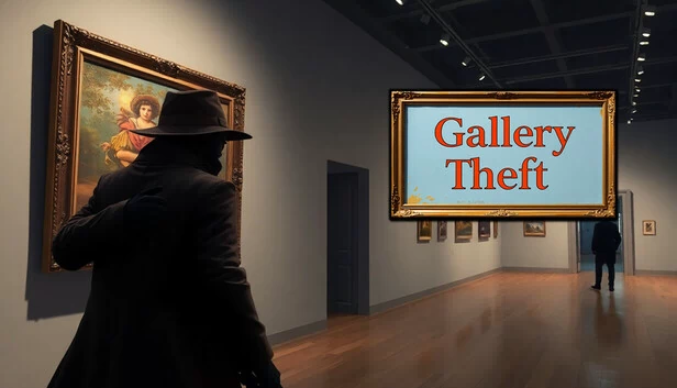 画廊盗窃（Gallery Theft） 游戏封面
