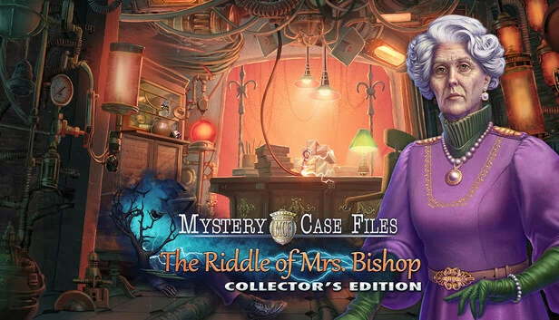 神秘档案：毕晓普夫人的谜题 收藏版（Mystery Case Files: The Riddle of Mrs. Bishop Collector's Edition） 游戏封面