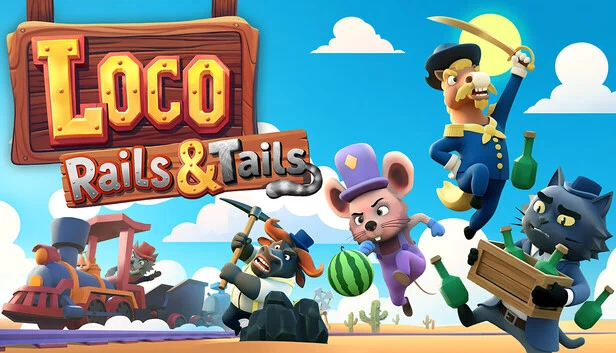 疯狂火车：轨道与尾巴（Loco: Rails & Tails） 游戏封面
