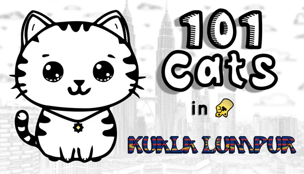 隐藏宠物：吉隆坡的101只猫（Hidden Pets: 101 Cats in Kuala Lumpur） 游戏封面