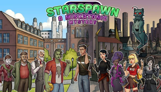 星之眷族:密斯卡托尼克之谜(Starspawn: A Miskatonic Mystery) 游戏封面