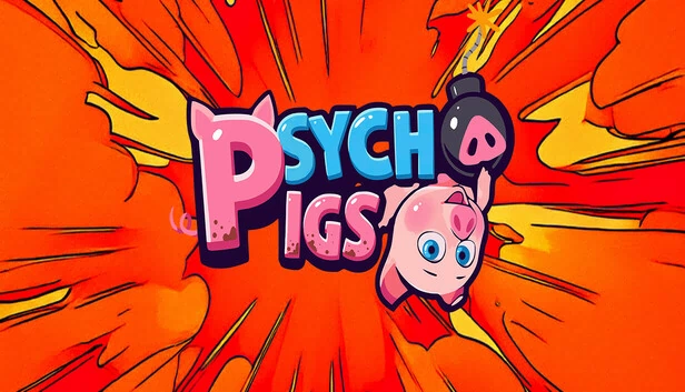 疯狂小猪（Psycho Pigs） 游戏封面