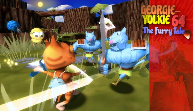 Georgie-Yolkie 64 - The Furry Tale 游戏封面