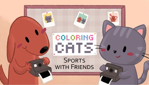涂色猫咪：与朋友一起运动（Coloring Cats: Sports With Friends） 游戏封面