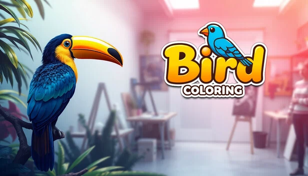鸟着色（Bird Coloring） 游戏封面