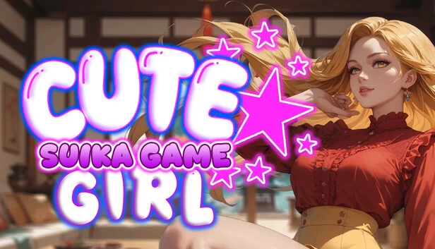 可爱女孩水瓜游戏 - Bouble（Cute Girl Suika Game - Bouble） 游戏封面