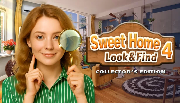 甜蜜之家：寻物4 收藏版（Sweet Home: Look and Find 4 Collector's Edition） 游戏封面