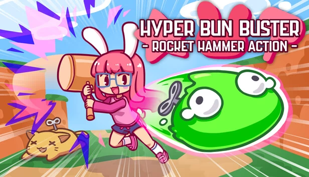 Hyper Bun Buster: Rocket Hammer Action 游戏封面