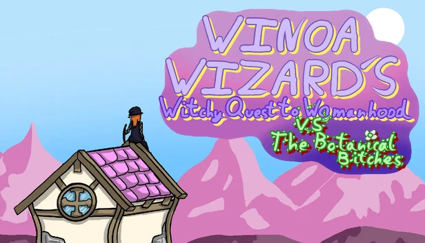 Winoa：女巫的成年之旅 VS 植物系坏女孩（Winoa Wizard's Witchy quest to womanhood VS the botanical bitches） 游戏封面